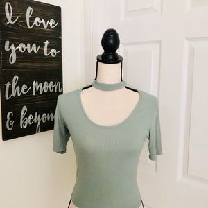 LA HEARTS Ribbed Knit Top